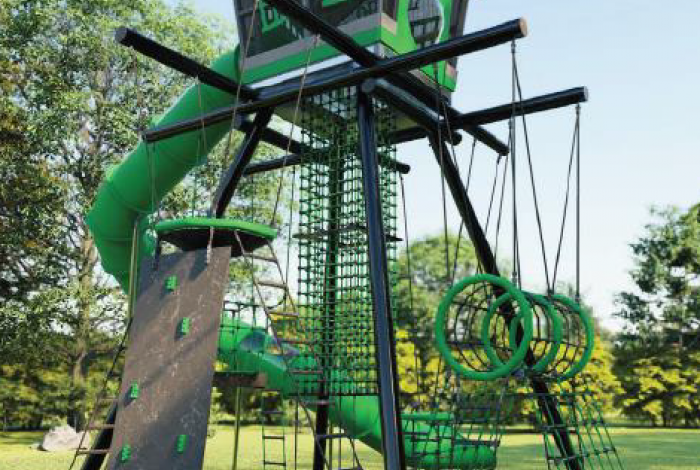 Susan Fahey Park playspace - concept design view two