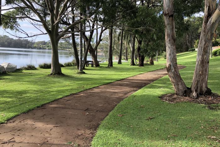 Photo of shared pathway