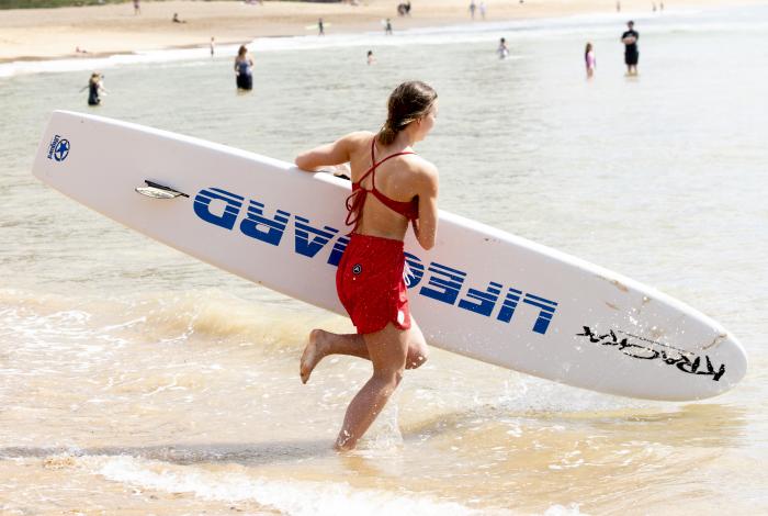 Photo of lifeguard. 