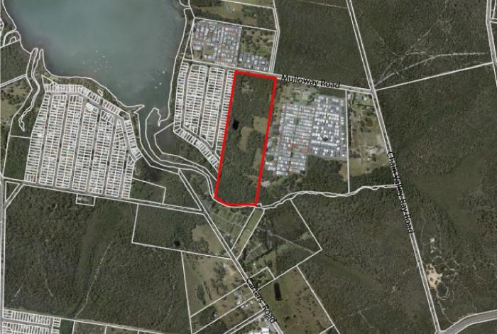 Aerial view of land at 15 Mulloway Road, Chain Valley Bay