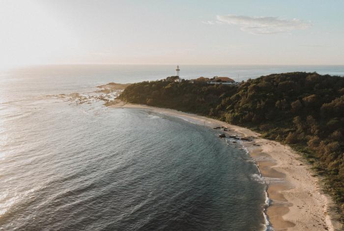 Norah Head from above