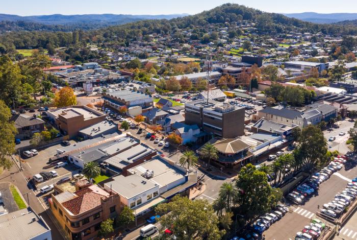 Arial image of Wyong west