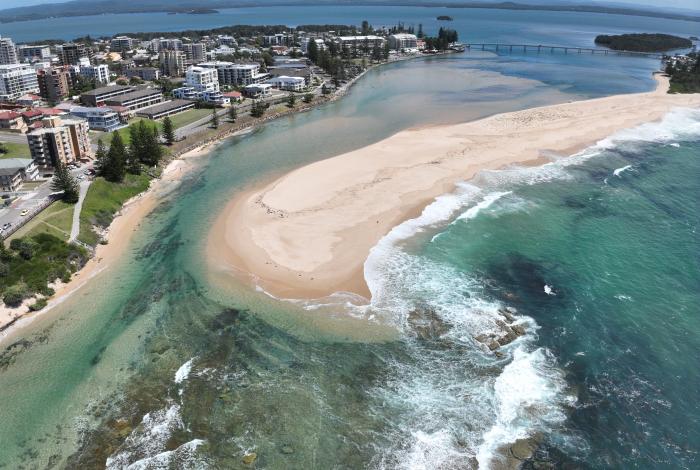 Aerial image of The Entrance Channel