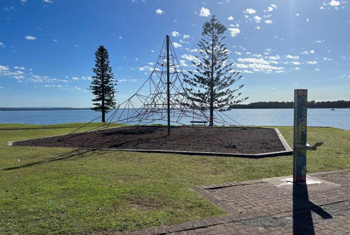 Photo of current playspace at Picnic Point Reserve, The Entrance