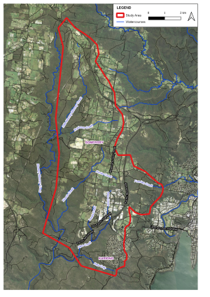 Map of study area